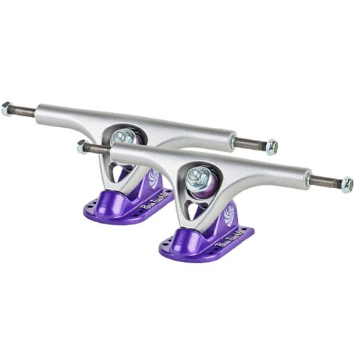 Paris trucks 180mm V2 Silver/Purple longboard trucks