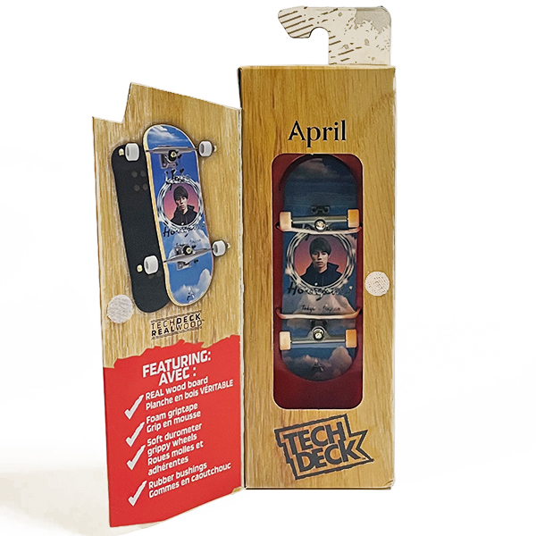 tech deck performance series april fingerboard complete