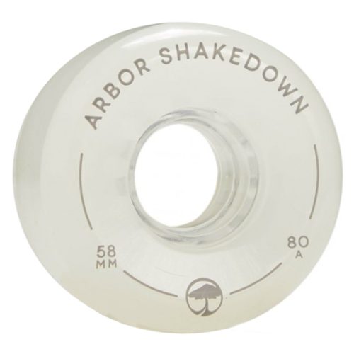 Arbor 58mm 80A Shakedown Ghost White