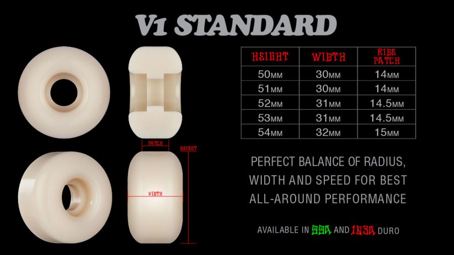 Bones 53mm 99A V1 X-formula Butterfly Effect - Bild 2