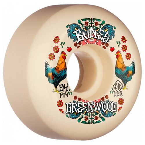 Bones 54mm 99A V5 STF Greenwood Découpe