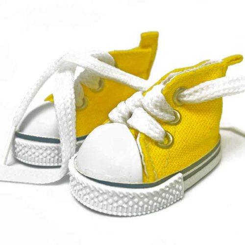 Fingerboard Skor Canvas Yellow