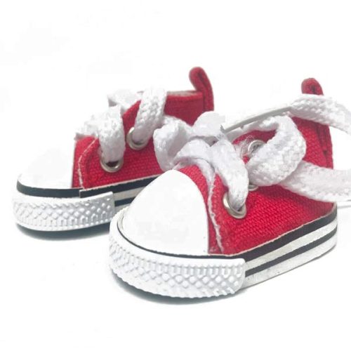 Fingerboard Skor Canvas Red
