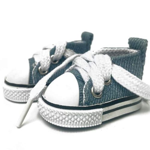 Fingerboard Skor Canvas Light Blue