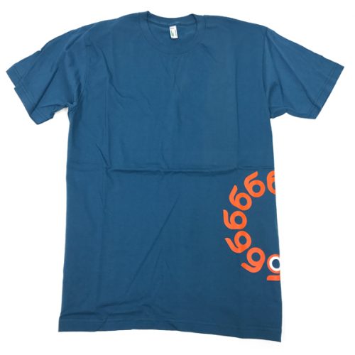 Orangatang t-shirt Wheels Blue