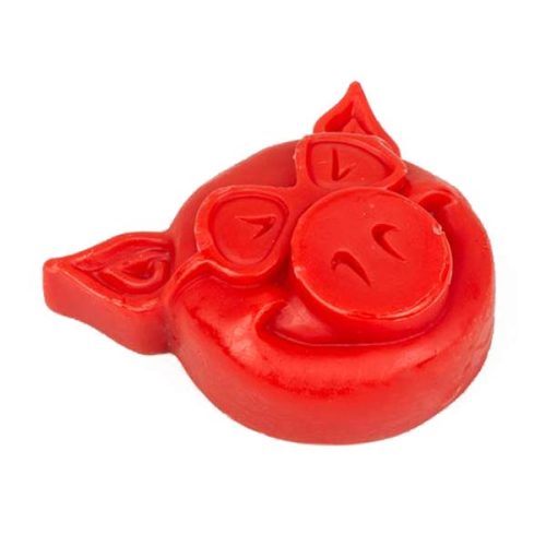 Pig Head Curb Wax Red