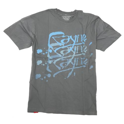 Rayne bamboo t-shirt Logo Grey