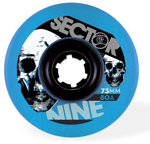 Sector9 73mm 80A Freeride Blue
