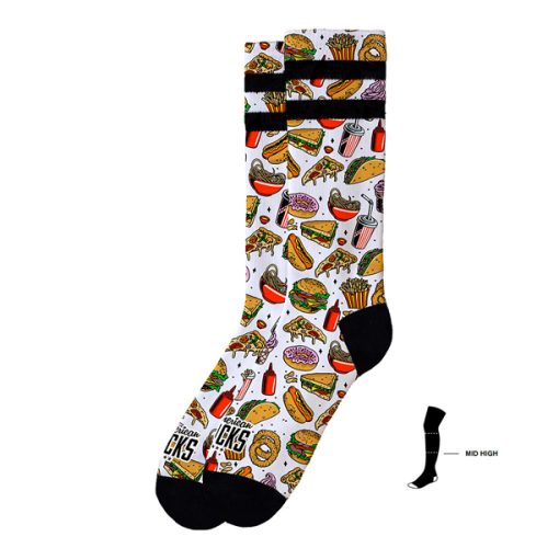 American Socks Junk Food - Mid High