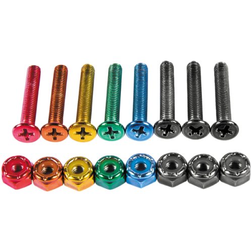 Enjoi Colorful Little Buddies Bolts Hardware