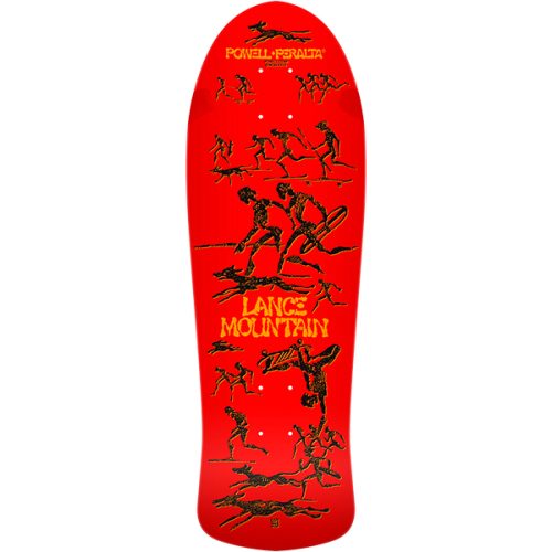 Skateboard Bones Brigade Lance Mountain deck.