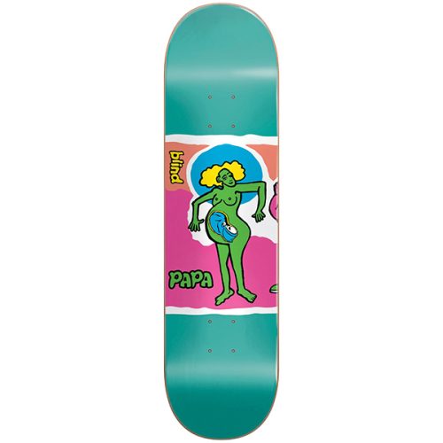 Skateboard blind deck