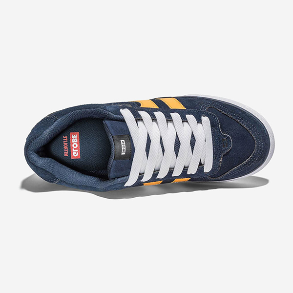 globe encore-2 navy/yellow shoes