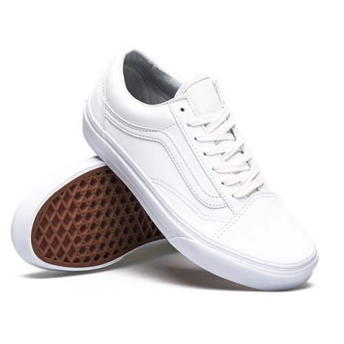 Vans Old Skool Classic Tumble True White shoes
