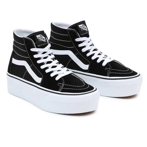 Vans Sk8-Hi Tapered Stackform Black True White shoes