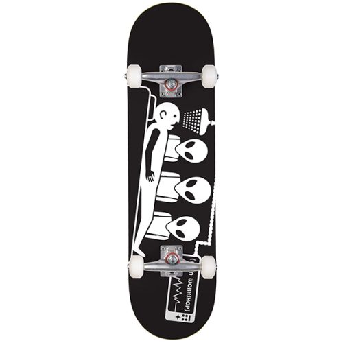Alien Workshop Abduction Black 7.25 skateboard complete