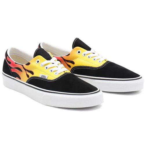Vans Era Flame Black True White shoes