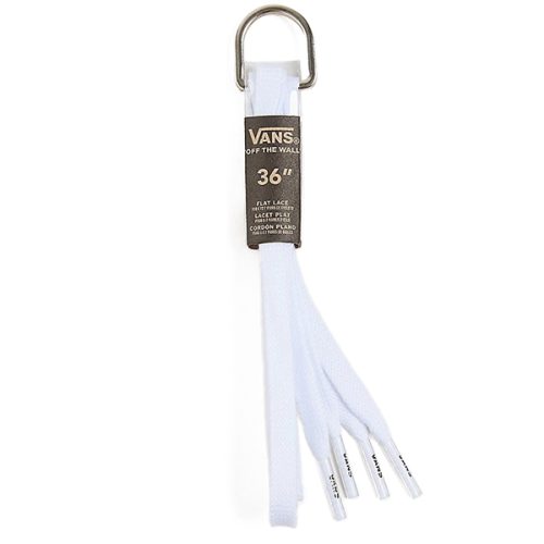 Vans laces white
