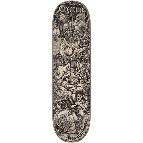 Creature Worthington The Lore VX Black/Grey 8.6 skateboard deck