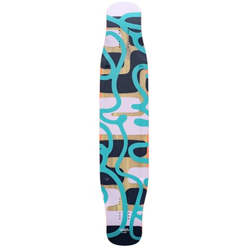 Switch Otter V2 Twirl 46" longboard deck