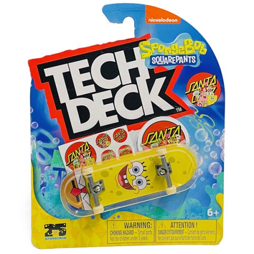 Tech Deck 96mm Fingerboard Santa Cruz SpongeBob Series