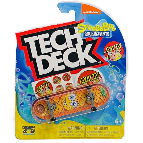 Tech Deck 96mm Fingerboard Santa Cruz SpongeBob Series