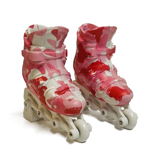 Finger inlines camo pink