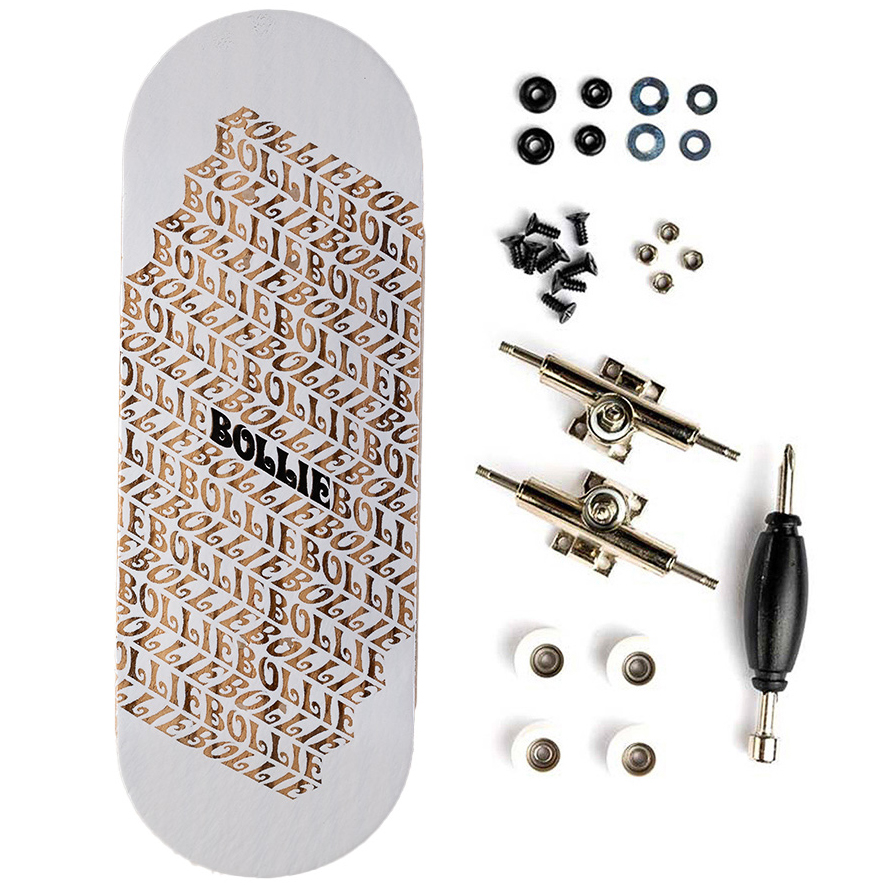 bollie beginner complete fingerboard nine set zebra