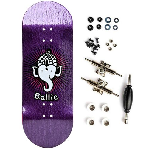 Bollie fingerboard complete elephant purple
