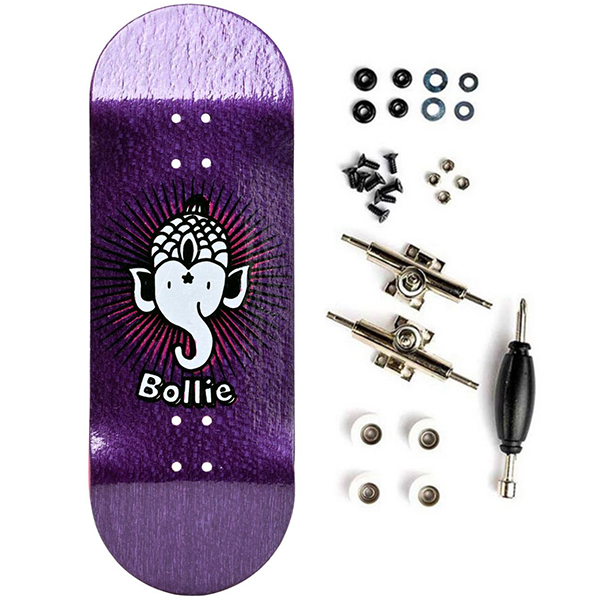 Bollie fingerboard complete elephant purple