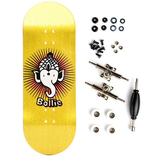 Bollie fingerboard complete elephant yellow