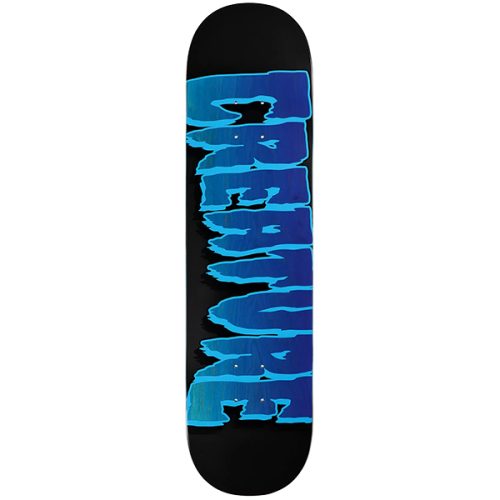 creature logo outline stumps skateboard deck