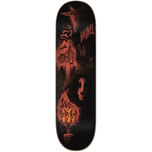 creature pro baekkel torch black skateboard deck