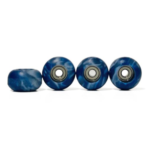 Fingerboard Wheels Swirlies Blue