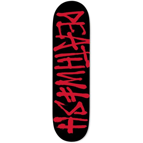 deathwish Deathspray blk/red skateboard deck