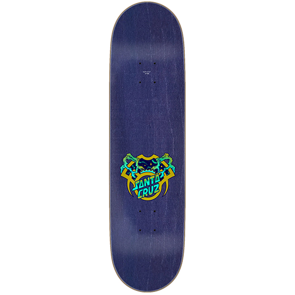 santa cruz skateboards asta space cat twin pro skateboard deck