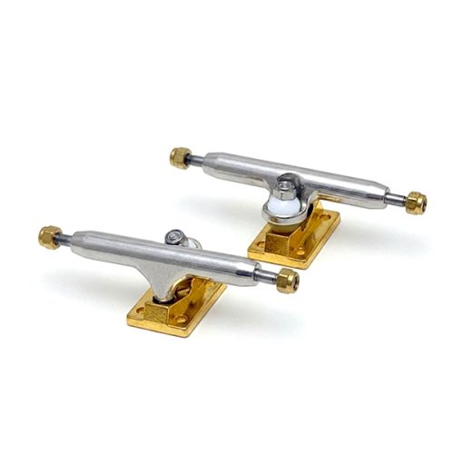 Bonsai fingerboard trucks Silver/Gold