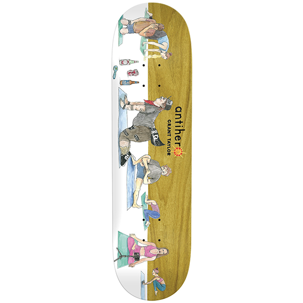 anti hero taylor I farted in yoga skateboard deck