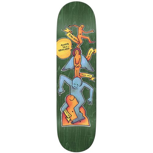 krooked skateboard deck