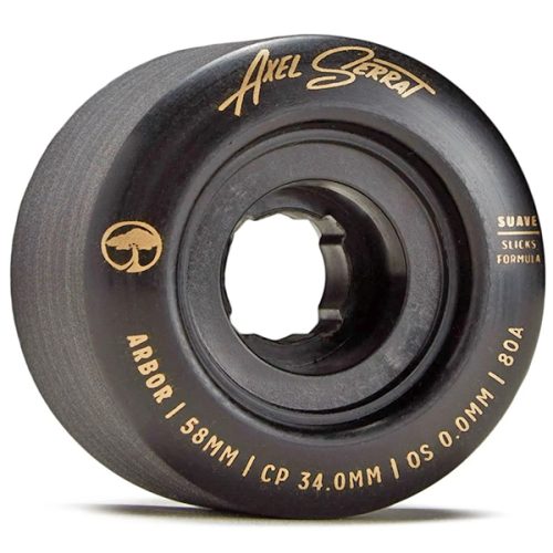 arbor suave axel serrat 80a black 58mm