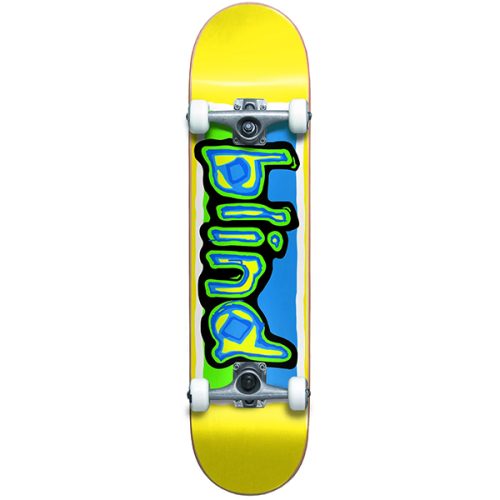 blind 8.0 colored logo skateboard complete