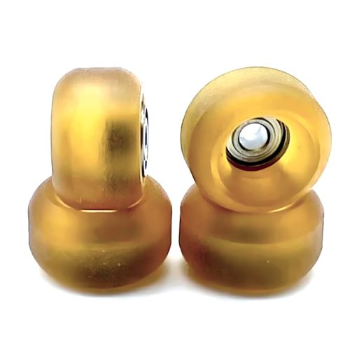 Fingerboard Wheels Street Nuggets Clear Yellow