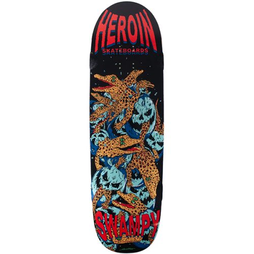 Heroin 9.125 Swampy Gators DD Deck