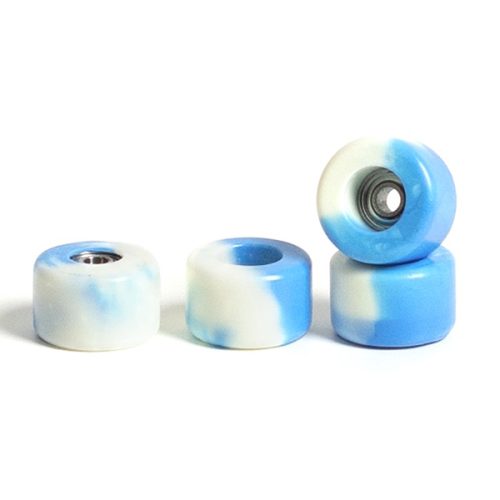 Nuggets pro blue/white fingerboard wheels