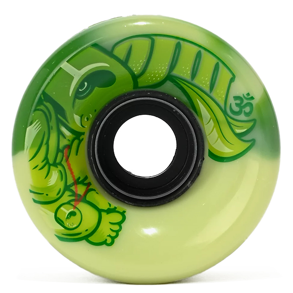 OJ 60mm 78A Super Juice Cru-Zen Emerald Marble Swirl