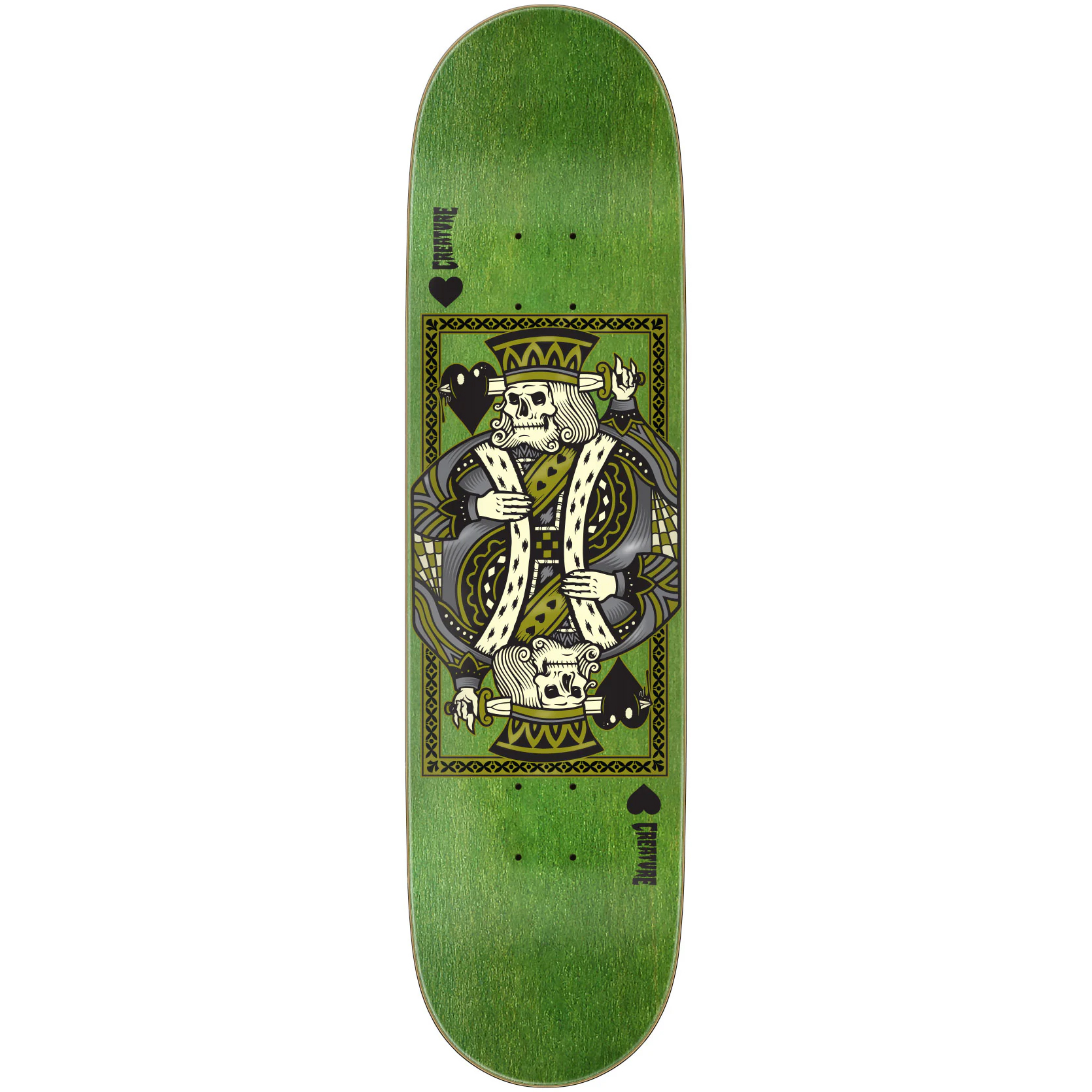 creature Heshking Twin sm Creature Skateboard Deck