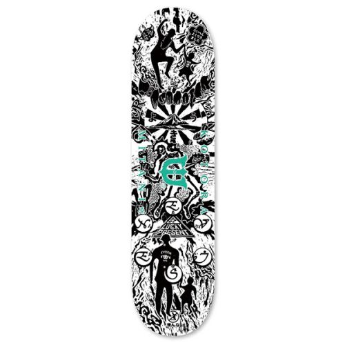 evisen new channel skateboard deck