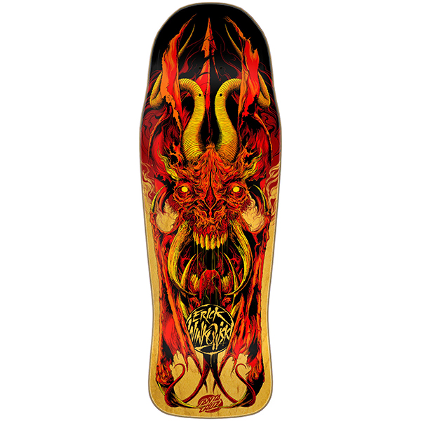 santa cruz Winkowski Primeval Pro Shaped Santa Cruz Skateboard Deck