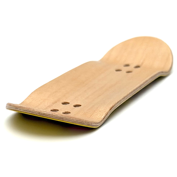 bonsai bubbelgum yellow fingerboard deck