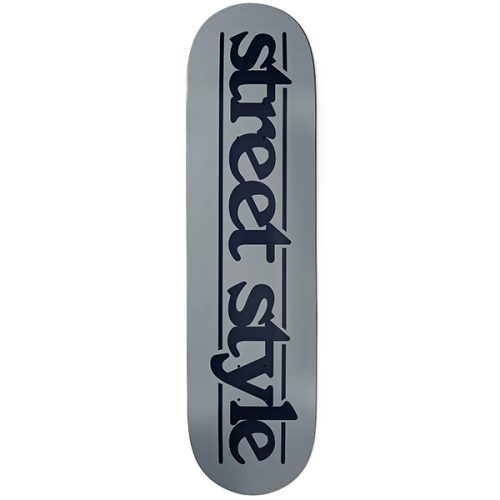 street style skateboard deck